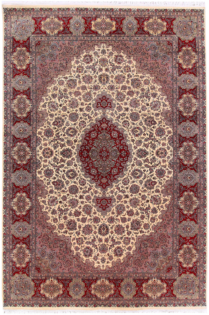 Cornsilk Isfahan 6' 2 x 9' - No. 57088 - ALRUG Rug Store