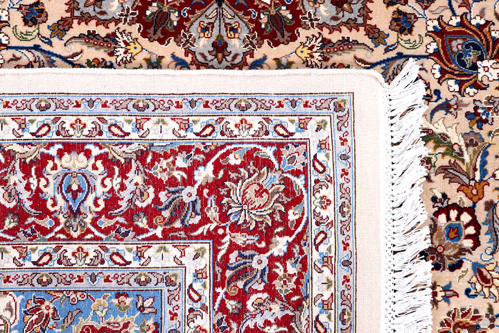Bisque Kashan 5' 1 x 7' 10 - No. 57089 - ALRUG Rug Store