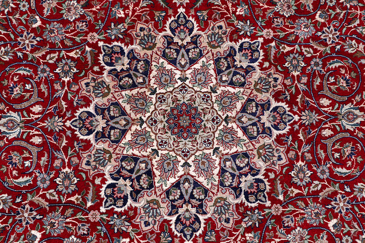 Firebrick Kashan 4' 8 x 7' 1 - No. 57093 - ALRUG Rug Store