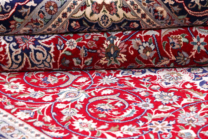 Firebrick Kashan 4' 8 x 7' 1 - No. 57093 - ALRUG Rug Store