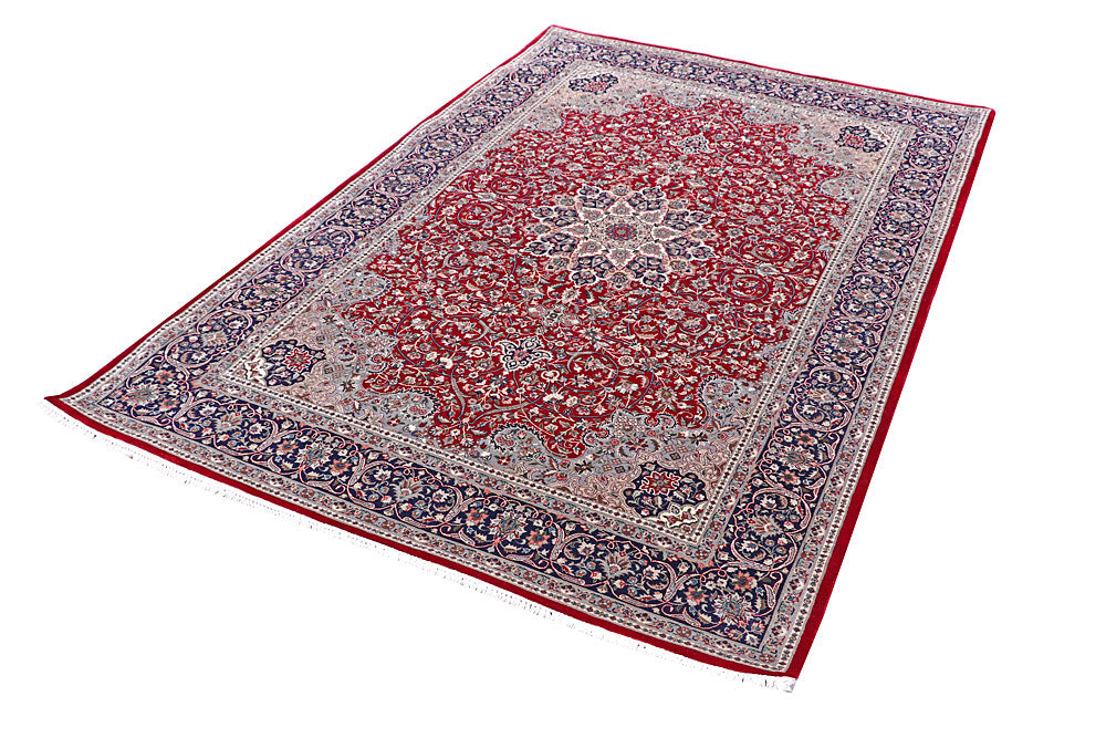 Firebrick Kashan 4' 8 x 7' 1 - No. 57093 - ALRUG Rug Store