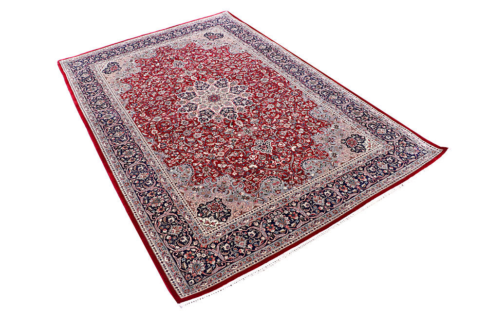 Firebrick Kashan 4' 8 x 7' 1 - No. 57093 - ALRUG Rug Store