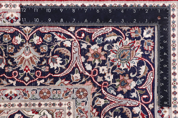 Firebrick Kashan 4' 8 x 7' 1 - No. 57093 - ALRUG Rug Store