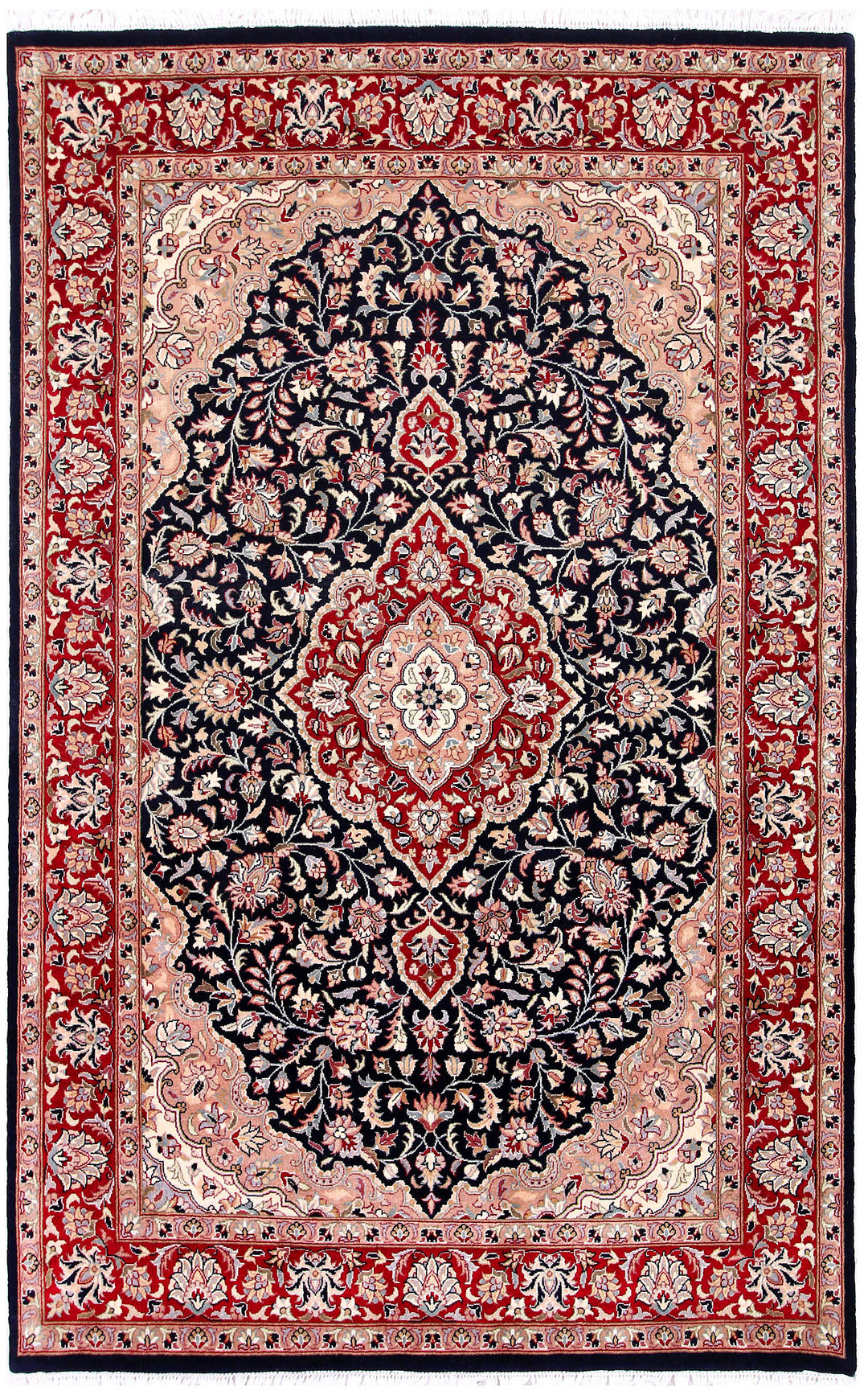 Black Kirman 4' 7 x 7' 3 - No. 57095 - ALRUG Rug Store