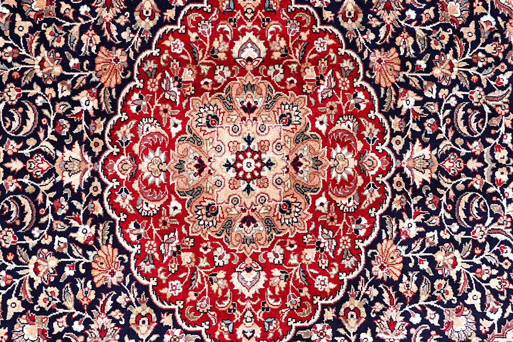 Black Kirman 4' 7 x 7' 4 - No. 57096 - ALRUG Rug Store