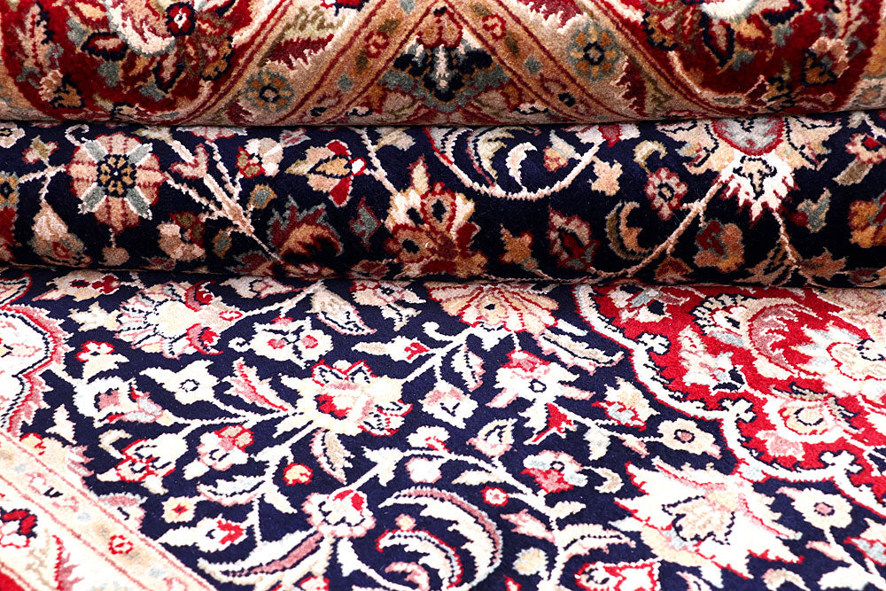 Black Kirman 4' 7 x 7' 4 - No. 57096 - ALRUG Rug Store