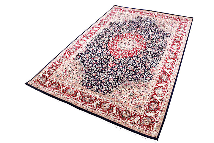 Black Kirman 4' 7 x 7' 4 - No. 57096 - ALRUG Rug Store