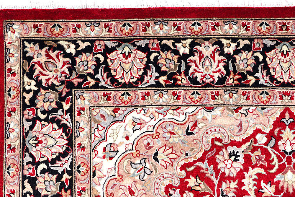 Firebrick Kirman 4' 7 x 7' 2 - No. 57097 - ALRUG Rug Store