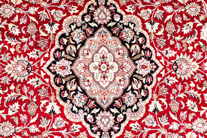 Firebrick Kirman 4' 7 x 7' 2 - No. 57097 - ALRUG Rug Store