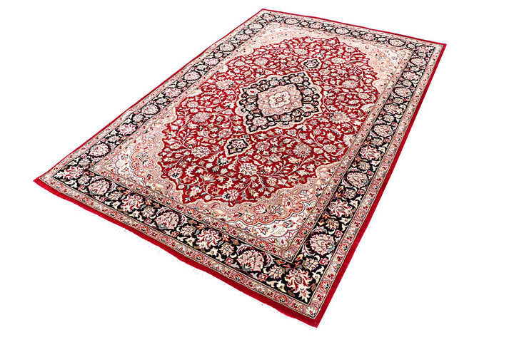 Firebrick Kirman 4' 7 x 7' 2 - No. 57097 - ALRUG Rug Store