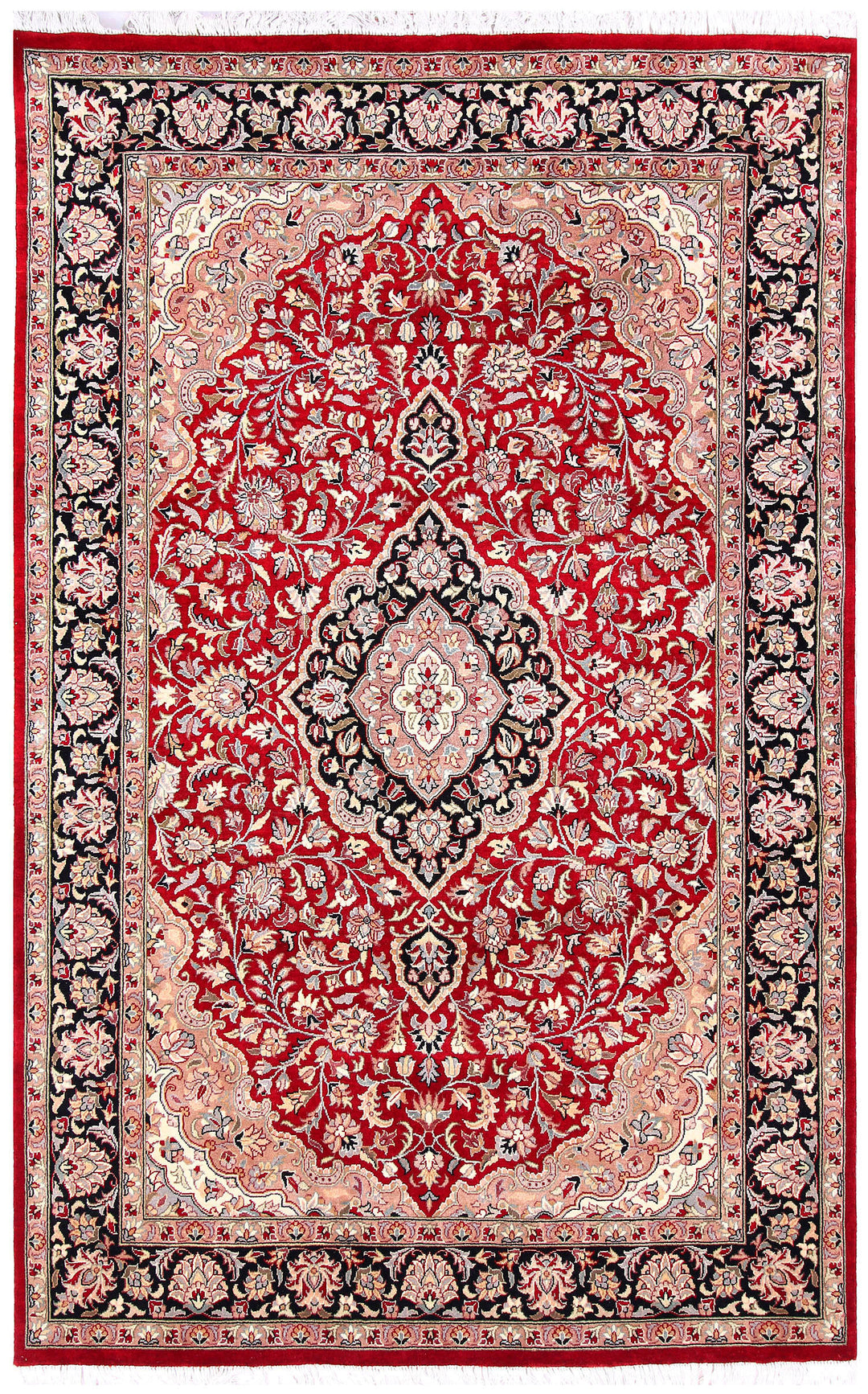 Firebrick Kirman 4' 7 x 7' 2 - No. 57097 - ALRUG Rug Store