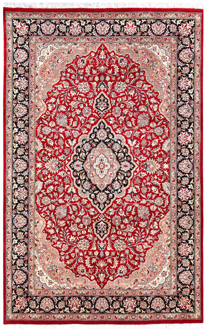 Firebrick Kirman 4' 7 x 7' 2 - No. 57097 - ALRUG Rug Store