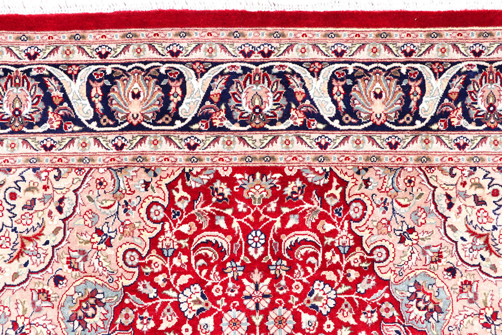Red Isfahan 4' 7 x 7' 2 - No. 57098 - ALRUG Rug Store
