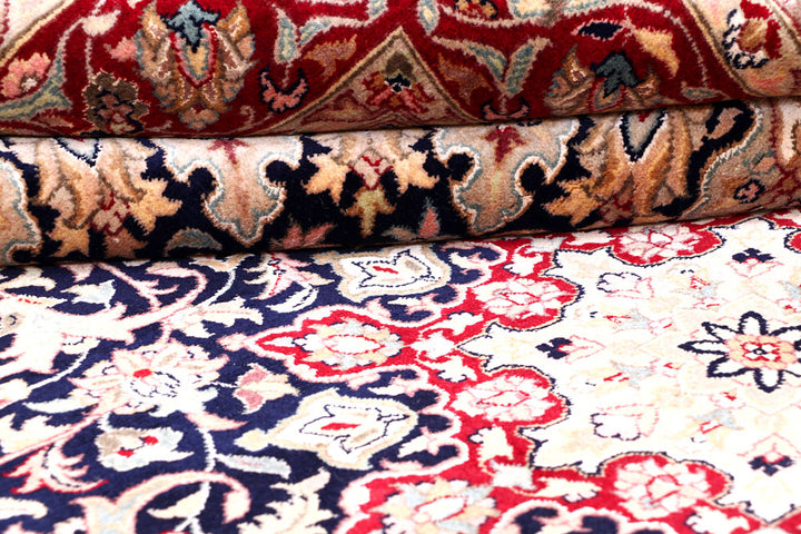 Black Ardibil 4' 7 x 7' 1 - No. 57100 - ALRUG Rug Store