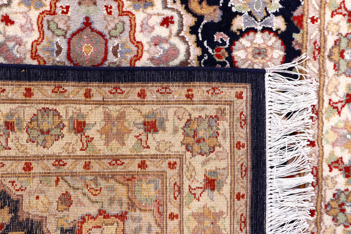 Navy Kashan 3' 2 x 5' 1 - No. 57116 - ALRUG Rug Store