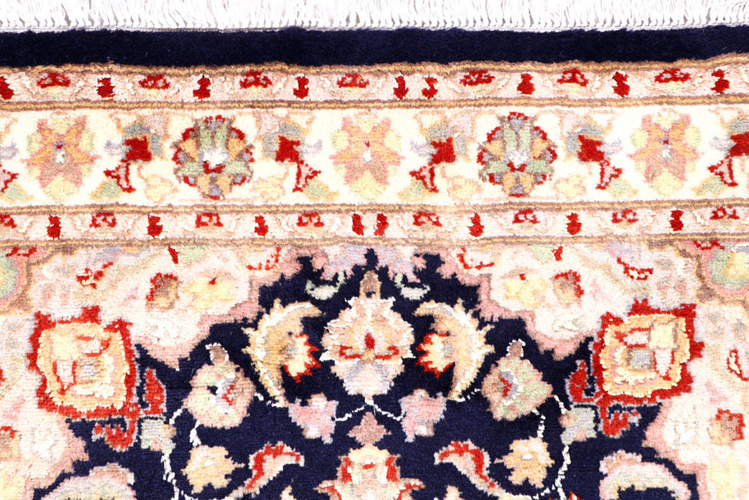 Navy Kashan 3'  1" x 5'  1" - No. QA85767
