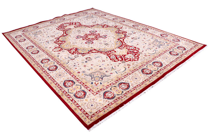 Firebrick Kirman 8' x 10' 3 - No. 57126 - ALRUG Rug Store