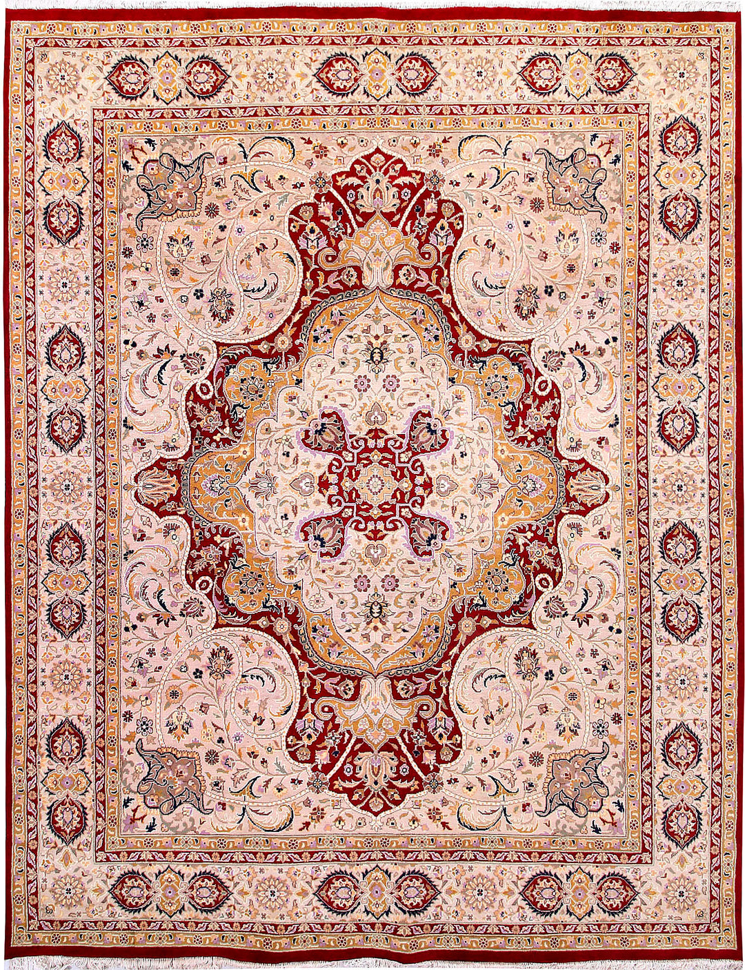 Firebrick Kirman 8' x 10' 3 - No. 57126 - ALRUG Rug Store