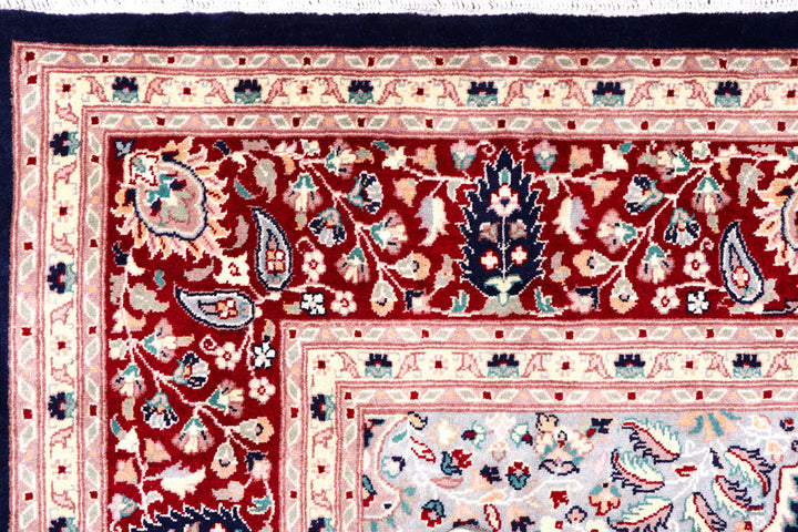 Navy Tree of Life 8' x 10' 2 - No. 57127 - ALRUG Rug Store