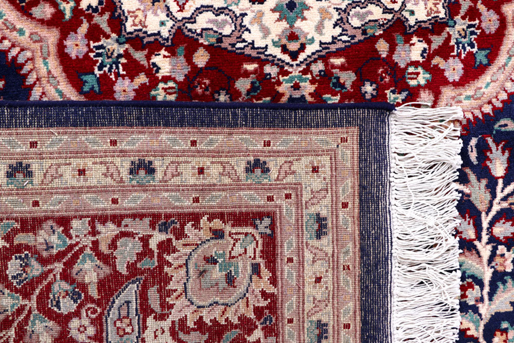 Navy Tree of Life 8' x 10' 2 - No. 57127 - ALRUG Rug Store