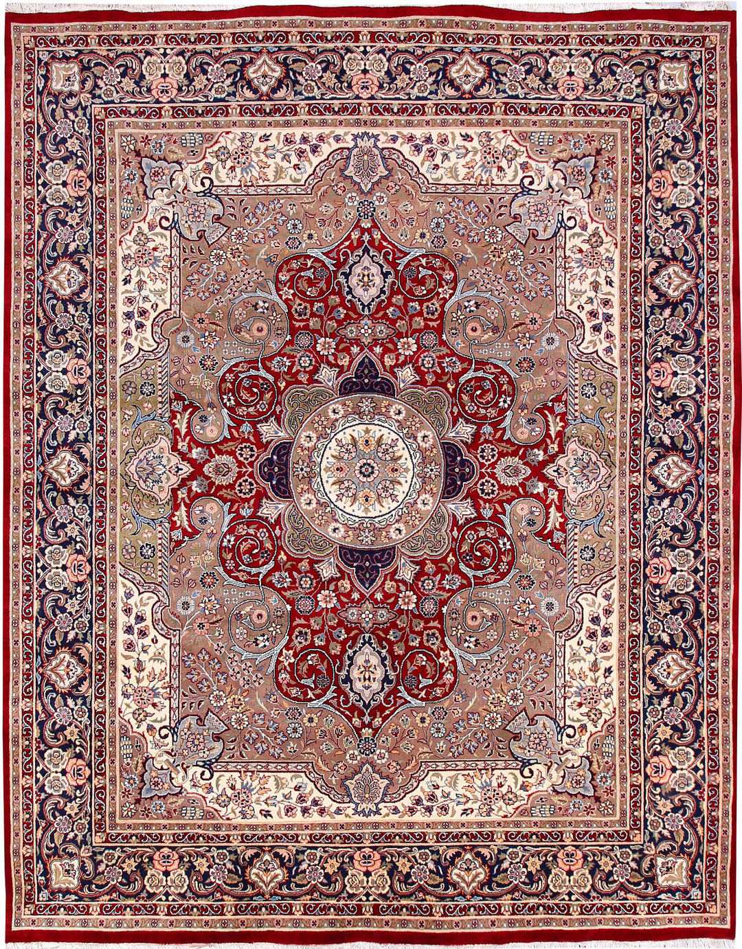 Firebrick Isfahan 8' x 10' 2 - No. 57129 - ALRUG Rug Store