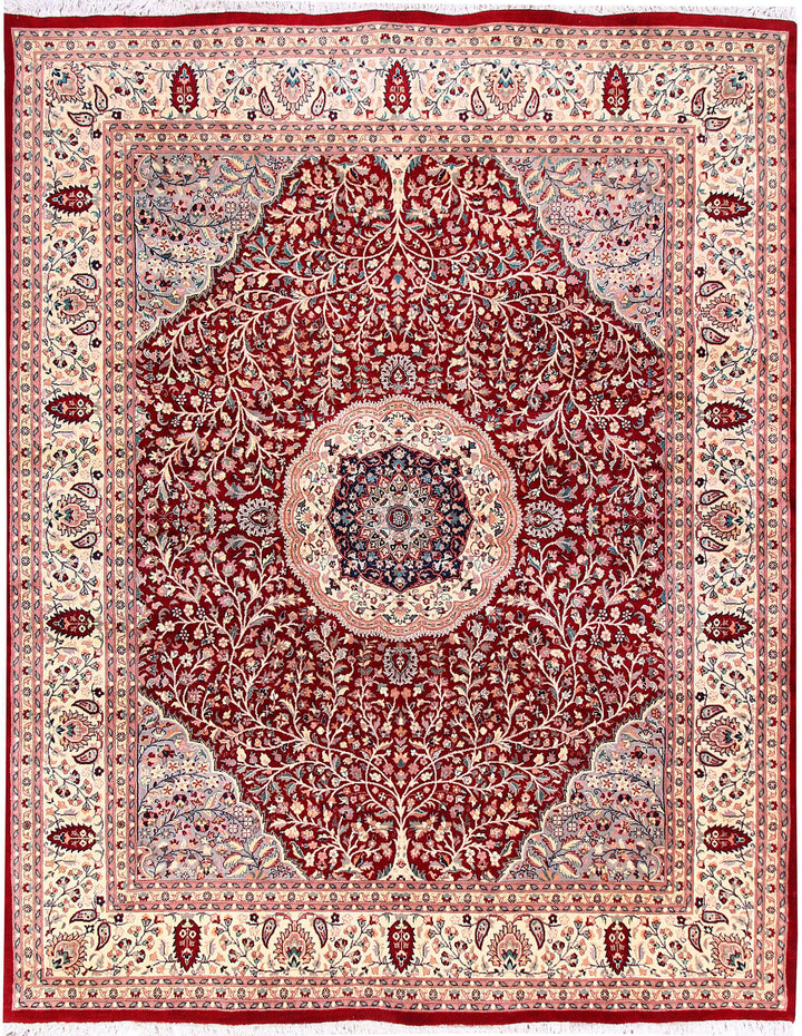 Firebrick Tree of Life 8' x 10' 1 - No. 57130 - ALRUG Rug Store