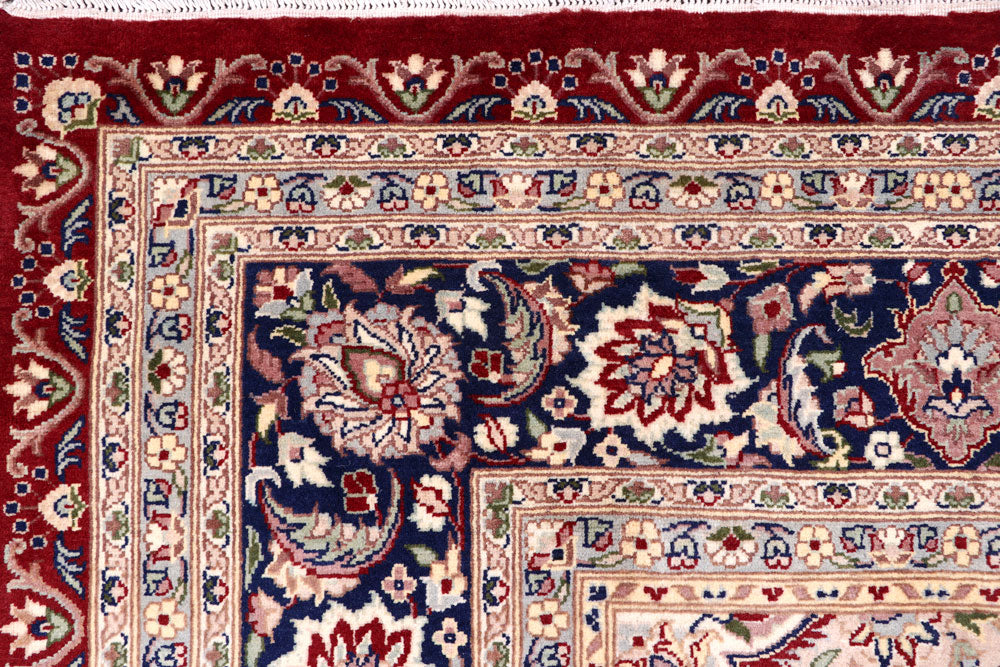 Maroon Isfahan 9' x 12' 6 - No. 57133 - ALRUG Rug Store