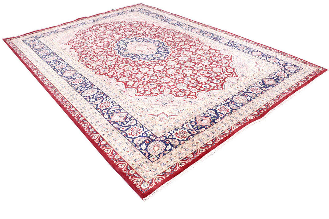 Maroon Isfahan 9'  x" 12'  6" - No. QA46718
