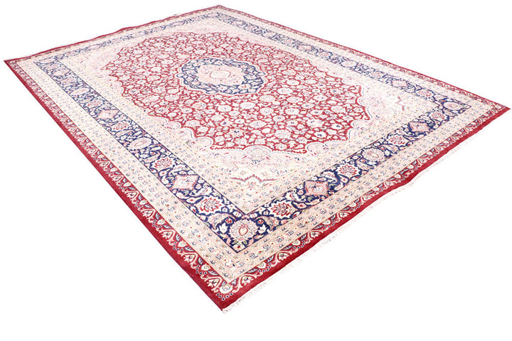 Maroon Isfahan 9'  x" 12'  6" - No. QA46718