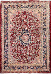 Maroon Isfahan 9' x 12' 6 - No. 57133 - ALRUG Rug Store