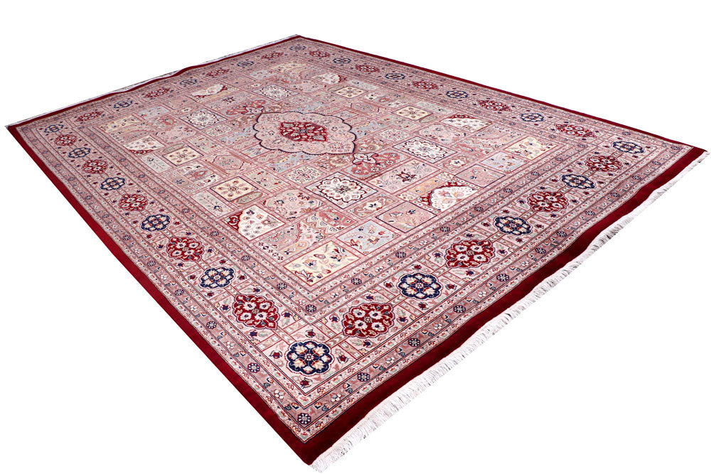 Multi Colored Bakhtiar 8' 11 x 12' 4 - No. 57134 - ALRUG Rug Store