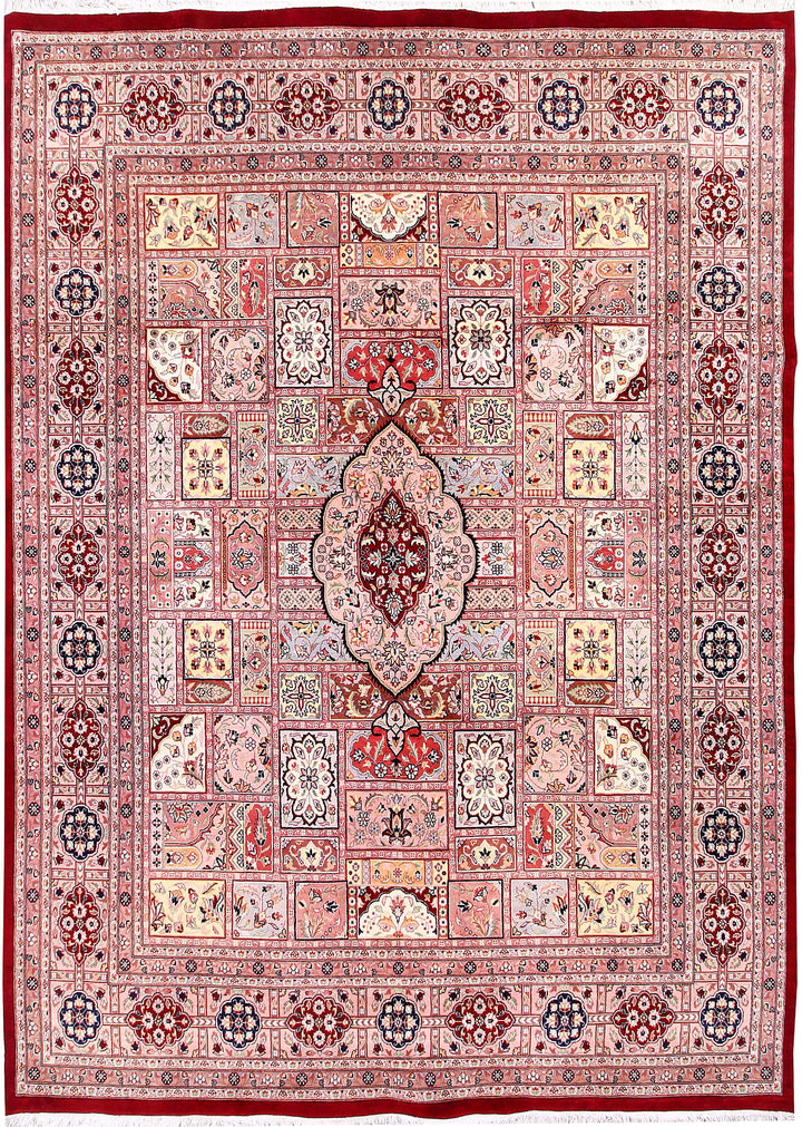 Multi Colored Bakhtiar 8' 11 x 12' 4 - No. 57134 - ALRUG Rug Store