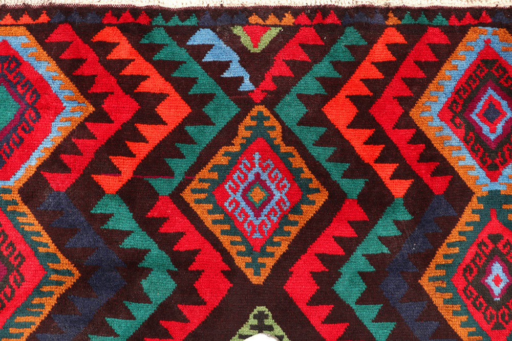 Multi Colored Baluchi 6' 7 x 9' 8 - No. 57138 - ALRUG Rug Store