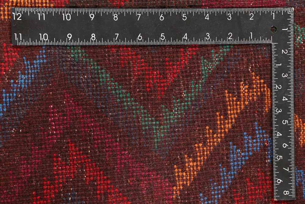 Multi Colored Baluchi 6' 9 x 9' 3 - No. 57140 - ALRUG Rug Store