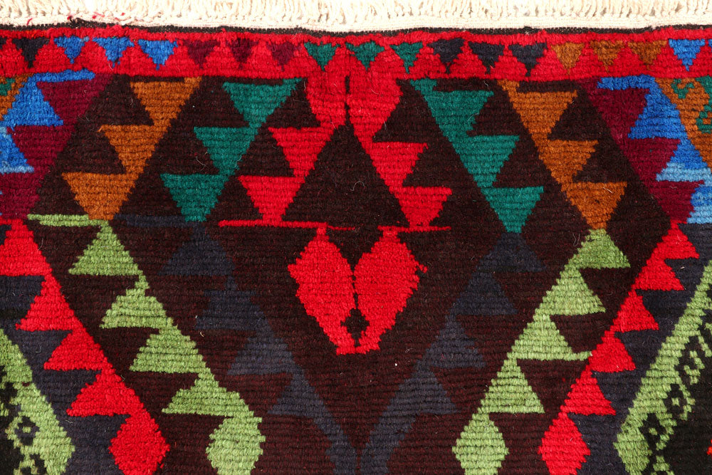 Multi Colored Baluchi 6' 4 x 9' 1 - No. 57141 - ALRUG Rug Store