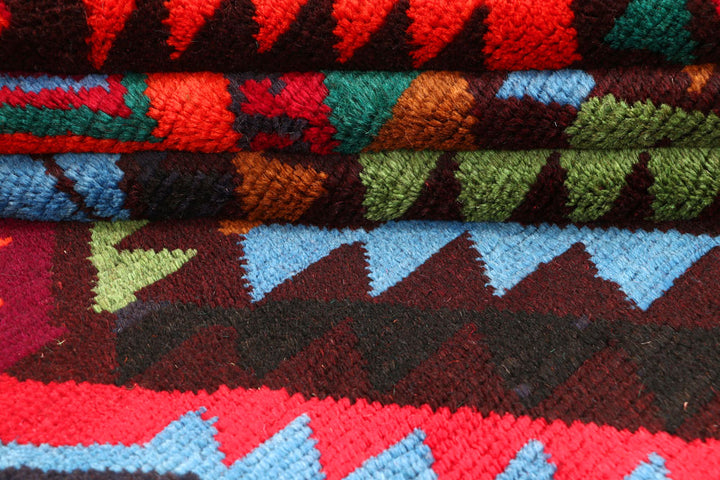 Multi Colored Baluchi 6' 4 x 9' 1 - No. 57141 - ALRUG Rug Store