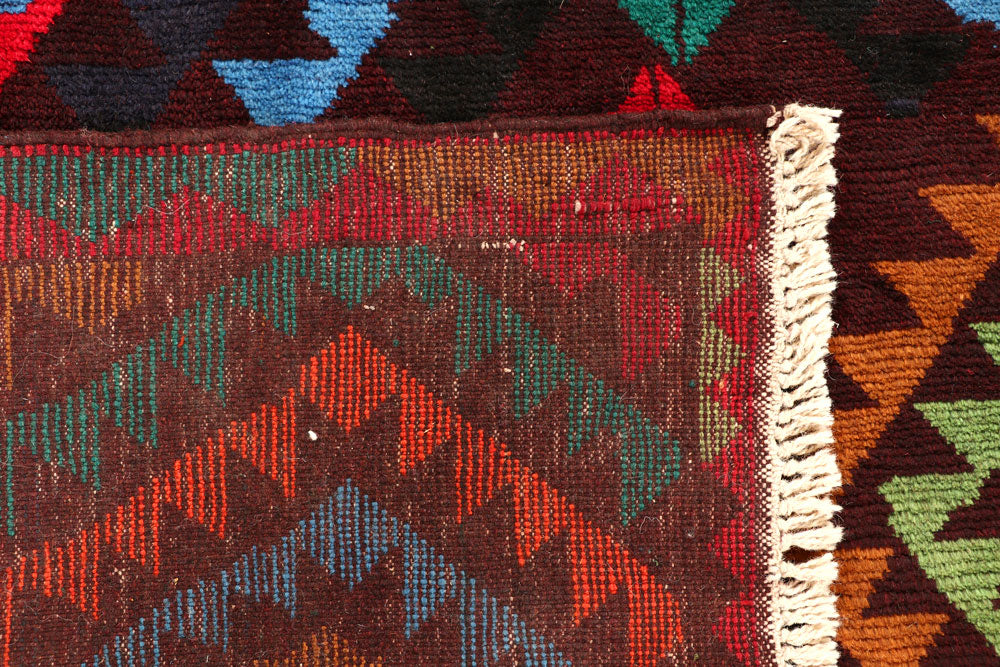 Multi Colored Baluchi 6' 4 x 9' 1 - No. 57141 - ALRUG Rug Store