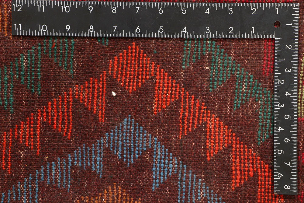 Multi Colored Baluchi 6' 4 x 9' 1 - No. 57141 - ALRUG Rug Store