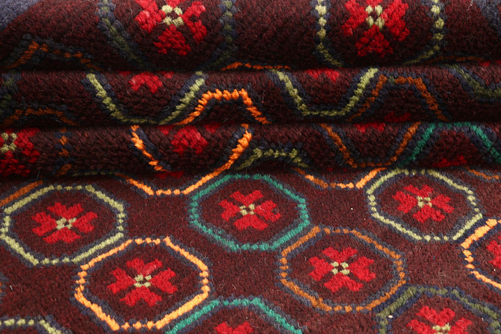 Multi Colored Baluchi 6' x 8' 2 - No. 57142 - ALRUG Rug Store