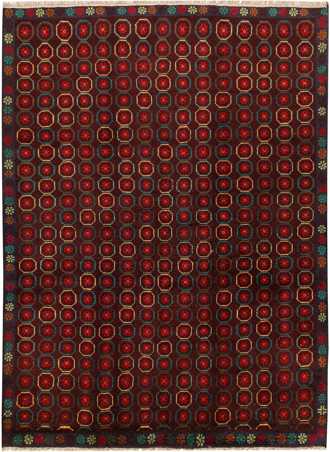 Multi Colored Baluchi 6' x 8' 2 - No. 57142 - ALRUG Rug Store