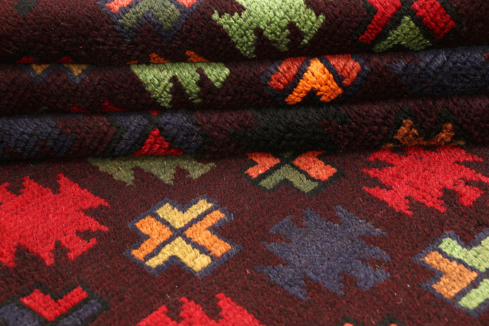 Multi Colored Baluchi 5' 9 x 7' 7 - No. 57143 - ALRUG Rug Store