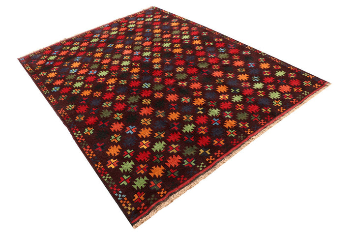 Multi Colored Baluchi 5' 9 x 7' 7 - No. 57143 - ALRUG Rug Store