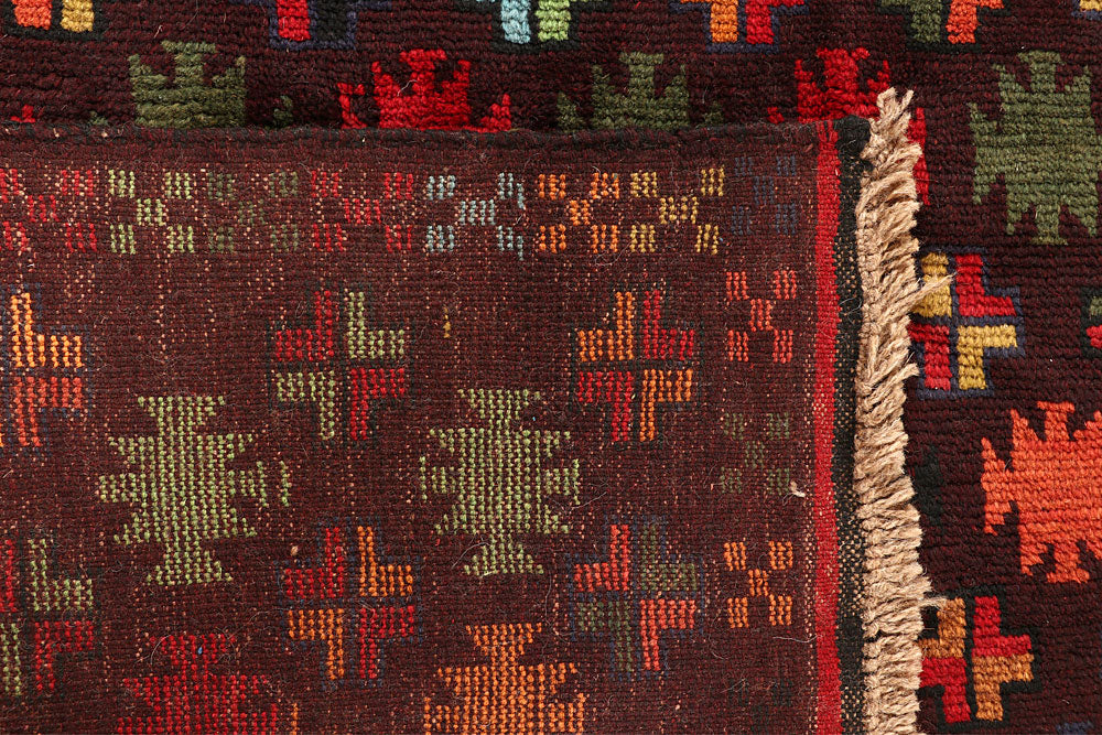 Multi Colored Baluchi 5' 9 x 7' 7 - No. 57143 - ALRUG Rug Store