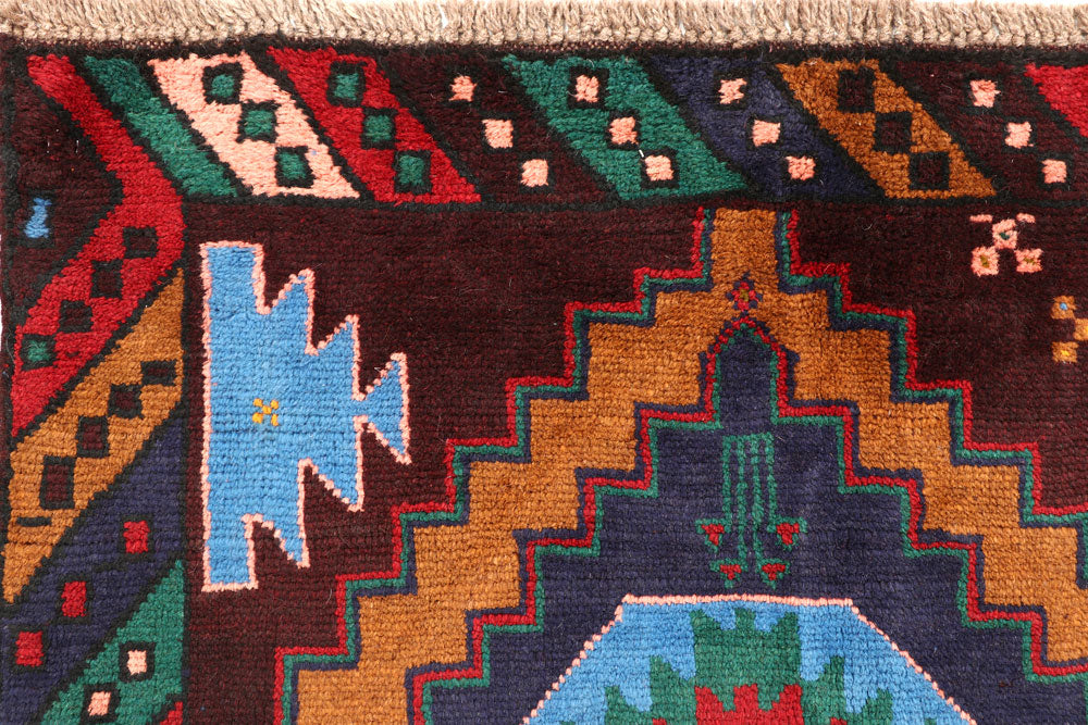 Multi Colored Baluchi 5' 9 x 7' 10 - No. 57144 - ALRUG Rug Store