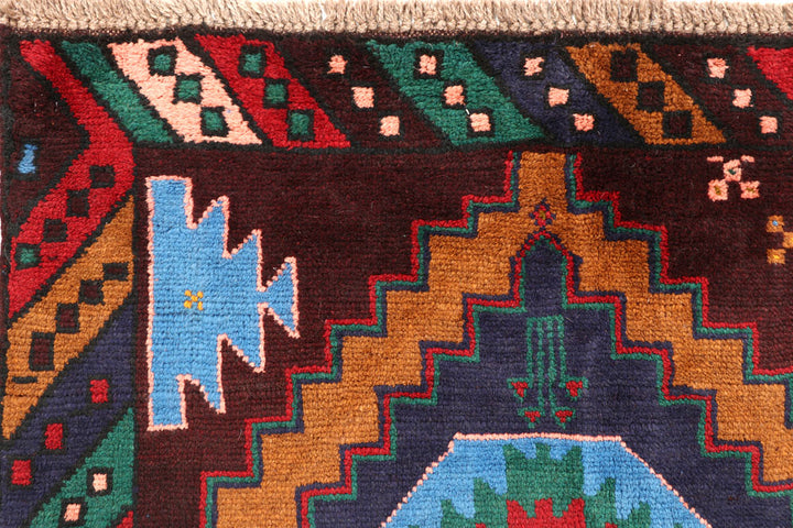 Multi Colored Baluchi 5' 9 x 7' 10 - No. 57144 - ALRUG Rug Store