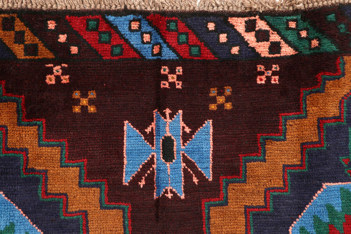 Multi Colored Baluchi 5' 9 x 7' 10 - No. 57144 - ALRUG Rug Store