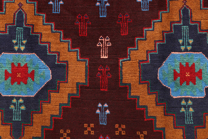 Multi Colored Baluchi 5' 9 x 7' 10 - No. 57144 - ALRUG Rug Store