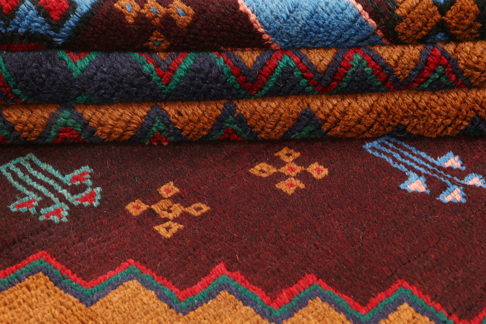 Multi Colored Baluchi 5' 9 x 7' 10 - No. 57144 - ALRUG Rug Store