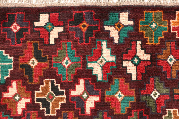 Multi Colored Baluchi 5' 8 x 7' 8 - No. 57145 - ALRUG Rug Store