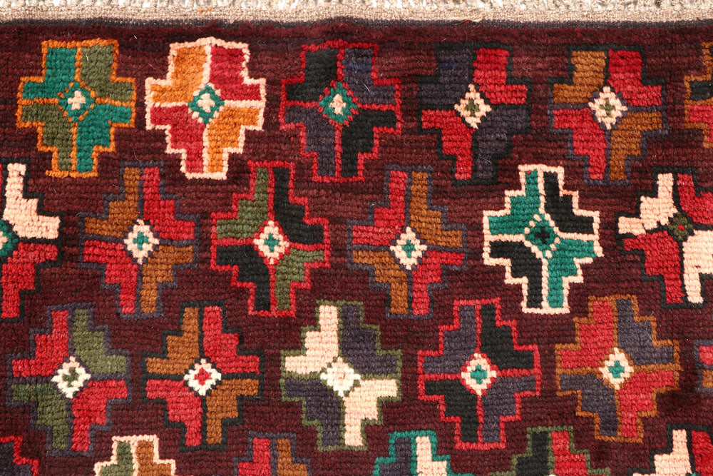 Multi Colored Baluchi 5' 8 x 7' 8 - No. 57145 - ALRUG Rug Store